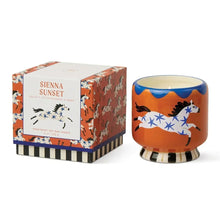 Load image into Gallery viewer, Horse Ceramic Candle - Sienna Sunset