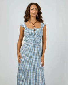 Micky Check Maxi Dress - All About Eve