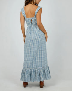 Micky Check Maxi Dress - All About Eve