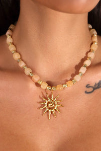 Citrine Aluna Necklace