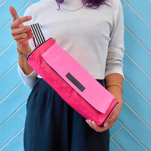 Load image into Gallery viewer, Pink Hair Straightener Travel Pouch
