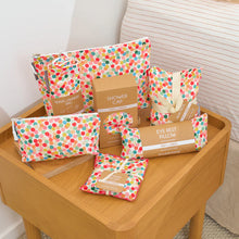 Load image into Gallery viewer, Confetti Large Cosmetic Bag - Linen