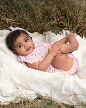 Load image into Gallery viewer, Acacia Blossom Short Sleeve Matilda Onesie - Toshi