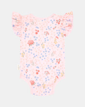 Load image into Gallery viewer, Acacia Blossom Short Sleeve Matilda Onesie - Toshi