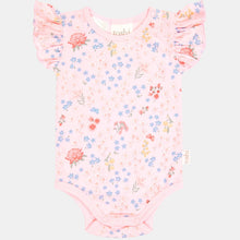 Load image into Gallery viewer, Acacia Blossom Short Sleeve Matilda Onesie - Toshi