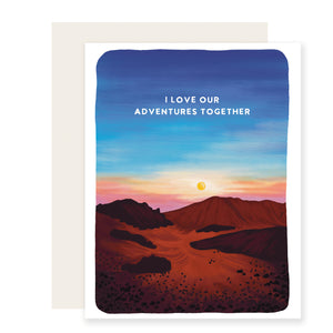 "Adventures Together" Card