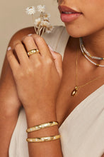Load image into Gallery viewer, Alina Opal Gold Cuff - ToniMay
