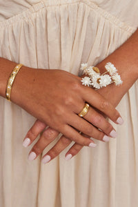 Alina Opal Gold Cuff - ToniMay