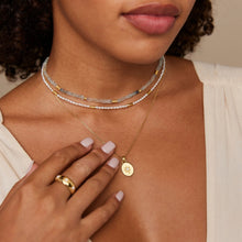 Load image into Gallery viewer, Alina Opal Gold Necklace - ToniMay