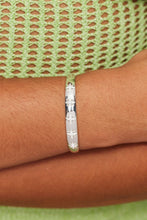 Load image into Gallery viewer, Alina Opal Silver Cuff - ToniMay