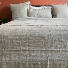 Load image into Gallery viewer, Angaston Linen Bedcover Large - Natural