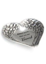 Load image into Gallery viewer, &#39;Always Know That You are Loved&#39; Angel Wing Dish