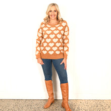 Load image into Gallery viewer, &quot;Autumn&quot; Heart Sweater