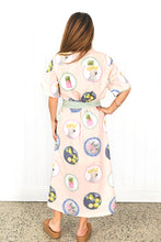 Load image into Gallery viewer, &quot;Grace&quot; Short Sleeve Maxi Dress in Aussie Sunday&#39;s Print