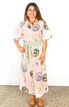 Load image into Gallery viewer, &quot;Grace&quot; Short Sleeve Maxi Dress in Aussie Sunday&#39;s Print