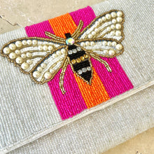 Load image into Gallery viewer, Bee Beaded Clutch