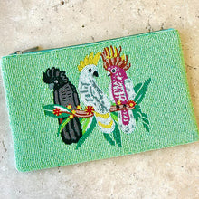 Load image into Gallery viewer, Cockatoo Beaded Clutch