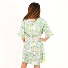 Load image into Gallery viewer, &quot;Adele&quot; Dress in Palm Republic Print - Palm Cove