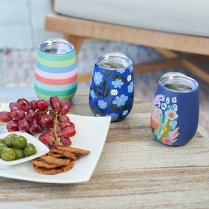 Paper Daisy Stainless Steel Wine Tumbler