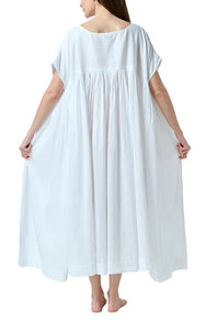 White Lounge/Day Dress