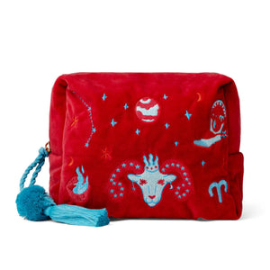 Aries Astrology Cosmetic Case