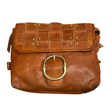 Load image into Gallery viewer, Tan Missy Foldover Bag