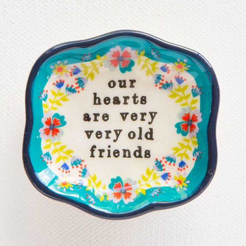 'Old Friends' Artisan Trinket Dish