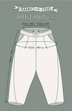 Load image into Gallery viewer, &#39;Stay Gold&#39; Linen Cropped Artist Pants - Market of Stars