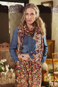 'Art of Life' Floral Bamboo Scarf - Market of Stars