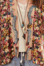 Load image into Gallery viewer, &#39;Art of Life&#39; Pixie Duster Cropped Kimono - Market of Stars