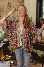 Load image into Gallery viewer, &#39;Art of Life&#39; Pixie Duster Cropped Kimono - Market of Stars