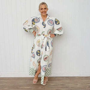 Our Aussie Way Long Sleeve Maxi Dress