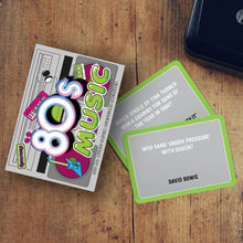 Load image into Gallery viewer, Awesome 80s Music Trivia Cards