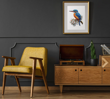 Load image into Gallery viewer, Azure Kingfisher Wooden Puzzle