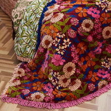 Load image into Gallery viewer, Benita Velvet Blanket - Sage x Clare