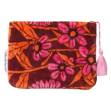 Load image into Gallery viewer, Port Bernanda Velvet Pouch - Sage x Clare