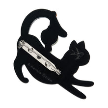 Load image into Gallery viewer, Feline Festive Brooch - Erstwilder Merry Kitschmas