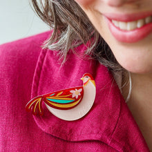 Load image into Gallery viewer, Partridge Perfection Brooch - Erstwilder Merry Kitschmas