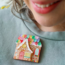 Load image into Gallery viewer, Structurally Sweet Brooch - Erstwilder Merry Kitschmas