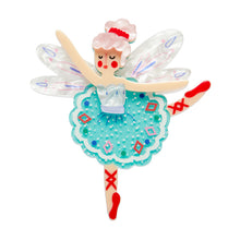 Load image into Gallery viewer, Fairy Ballet Brooch - Erstwilder Merry Kitschmas