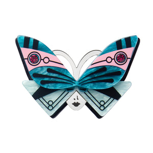 Butterfly Sonata Brooch - Erstwilder Untamed Elegance