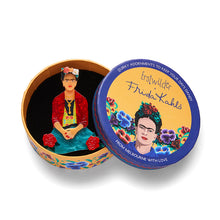 Load image into Gallery viewer, The One Frida Brooch - Erstwilder x Frida Kahlo