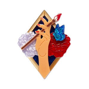 By Frida's Hand Brooch - Erstwilder x Frida Kahlo