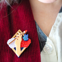 Load image into Gallery viewer, By Frida&#39;s Hand Brooch - Erstwilder x Frida Kahlo