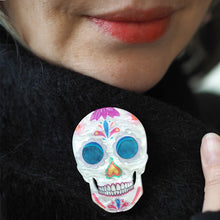 Load image into Gallery viewer, Dia De Los Muertos Brooch - Erstwilder x Frida Kahlo