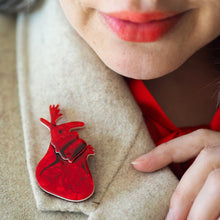 Load image into Gallery viewer, Memory (The Heart) Brooch - Erstwilder x Frida Kahlo