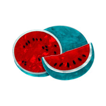 Load image into Gallery viewer, Viva la Vida Watermelons Brooch - Erstwilder x Frida Kahlo