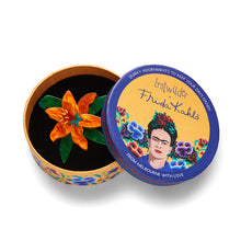 Load image into Gallery viewer, Strange as You Brooch - Erstwilder x Frida Kahlo