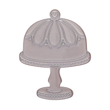 Load image into Gallery viewer, Silver Classic Cake Stand Mini Brooch - Erstwilder x Katherine Sabbath