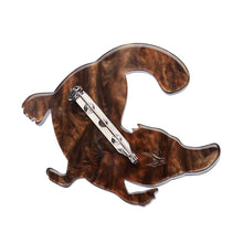 Load image into Gallery viewer, Puddles the Platypus Brooch - Erstwilder Australiana